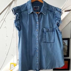 Anthropologie denim shirt